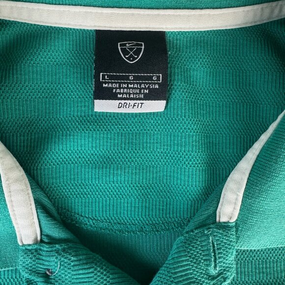 Nike Dri‑FIT Comfort Golf Polo – Men’s Large – Teal Green - Picture 2 of 6